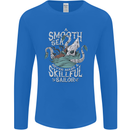 Skilful Sailor Kraken Sailing Cthulhu Mens Long Sleeve T-Shirt Royal Blue