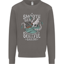 Skilful Sailor Kraken Sailing Cthulhu Mens Sweatshirt Jumper Charcoal