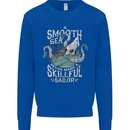 Skilful Sailor Kraken Sailing Cthulhu Mens Sweatshirt Jumper Royal Blue