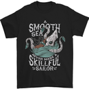 Skilful Sailor Kraken Sailing Cthulhu Mens T-Shirt 100% Cotton Black