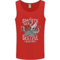 Skilful Sailor Kraken Sailing Cthulhu Mens Vest Tank Top Red
