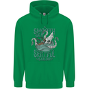 Skilful Sailor Kraken Sailing Octopus Childrens Kids Hoodie Irish Green
