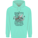 Skilful Sailor Kraken Sailing Octopus Childrens Kids Hoodie Peppermint