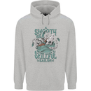 Skilful Sailor Kraken Sailing Octopus Childrens Kids Hoodie Sports Grey