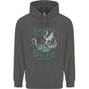 Skilful Sailor Kraken Sailing Octopus Childrens Kids Hoodie Storm Grey