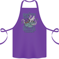 Skilful Sailor Kraken Sailing Octopus Cotton Apron 100% Organic Purple