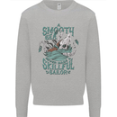Skilful Sailor Kraken Sailing Octopus Mens Sweatshirt Jumper Sports Grey