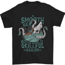 Skilful Sailor Kraken Sailing Octopus Mens T-Shirt 100% Cotton Black