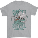 Skilful Sailor Kraken Sailing Octopus Mens T-Shirt 100% Cotton Sports Grey