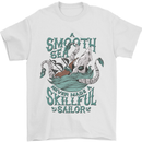 Skilful Sailor Kraken Sailing Octopus Mens T-Shirt 100% Cotton White