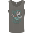 Skilful Sailor Kraken Sailing Octopus Mens Vest Tank Top Charcoal