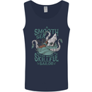 Skilful Sailor Kraken Sailing Octopus Mens Vest Tank Top Navy Blue
