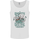 Skilful Sailor Kraken Sailing Octopus Mens Vest Tank Top White