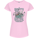 Skilful Sailor Kraken Sailing Octopus Womens Petite Cut T-Shirt Light Pink
