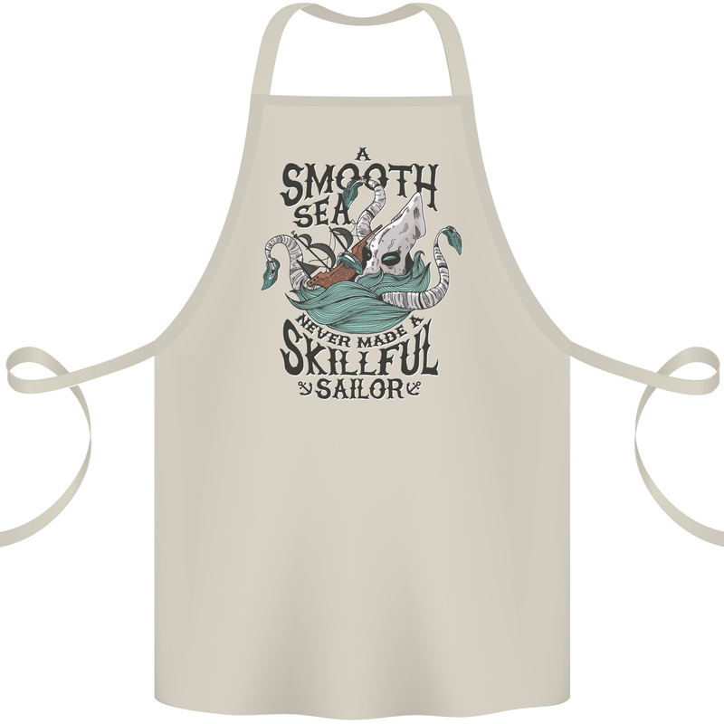 Skilful Sailor Kraken Sailor Cotton Apron 100% Organic Natural