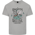Skilful Sailor Kraken Sailor Kids T-Shirt Childrens Sports Grey