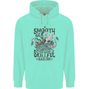 Skilful Sailor Kraken Sailor Mens 80% Cotton Hoodie Peppermint