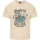 Skilful Sailor Kraken Sailor Mens Cotton T-Shirt Tee Top Natural