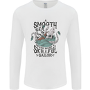Skilful Sailor Kraken Sailor Mens Long Sleeve T-Shirt White