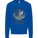 Skilful Sailor Kraken Sailor Mens Sweatshirt Jumper Royal Blue
