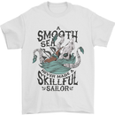 Skilful Sailor Kraken Sailor Mens T-Shirt 100% Cotton White