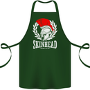 Skinhead Roman Helmet Spartan Punk Music Cotton Apron 100% Organic Forest Green