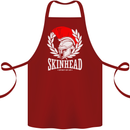 Skinhead Roman Helmet Spartan Punk Music Cotton Apron 100% Organic Maroon