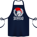 Skinhead Roman Helmet Spartan Punk Music Cotton Apron 100% Organic Navy Blue