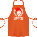 Skinhead Roman Helmet Spartan Punk Music Cotton Apron 100% Organic Orange
