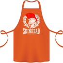 Skinhead Roman Helmet Spartan Punk Music Cotton Apron 100% Organic Orange