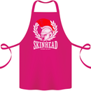 Skinhead Roman Helmet Spartan Punk Music Cotton Apron 100% Organic Pink