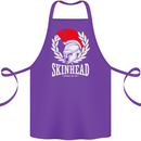 Skinhead Roman Helmet Spartan Punk Music Cotton Apron 100% Organic Purple