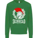 Skinhead Roman Helmet Spartan Punk Music Kids Sweatshirt Jumper Irish Green
