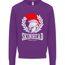 Skinhead Roman Helmet Spartan Punk Music Kids Sweatshirt Jumper Purple
