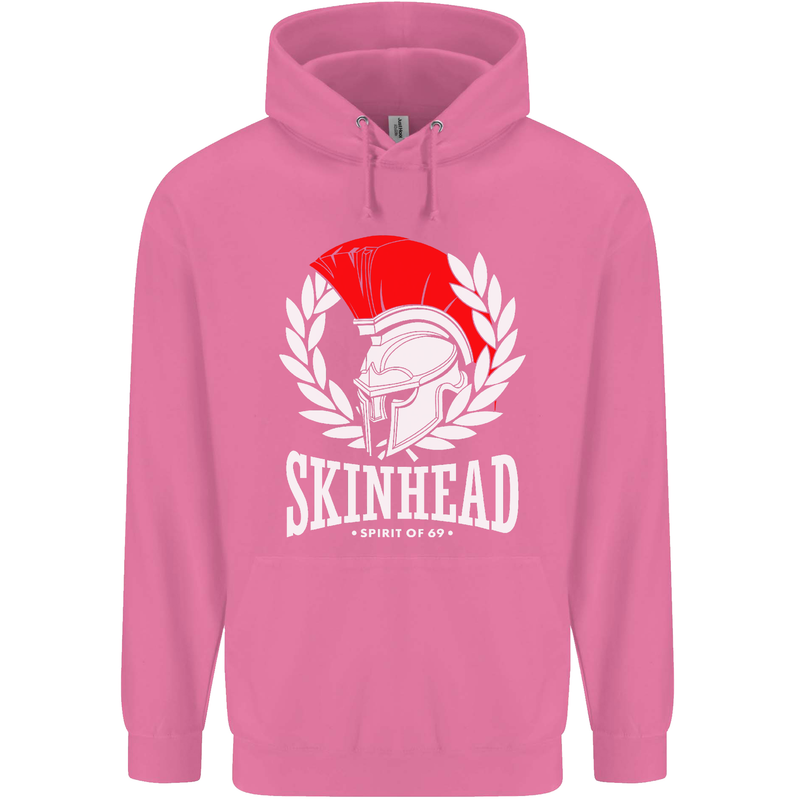 Skinhead Roman Helmet Spartan Punk Music Mens 80% Cotton Hoodie Azelea