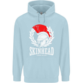 Skinhead Roman Helmet Spartan Punk Music Mens 80% Cotton Hoodie Light Blue