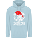 Skinhead Roman Helmet Spartan Punk Music Mens 80% Cotton Hoodie Light Blue