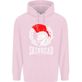 Skinhead Roman Helmet Spartan Punk Music Mens 80% Cotton Hoodie Light Pink