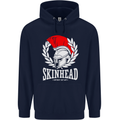 Skinhead Roman Helmet Spartan Punk Music Mens 80% Cotton Hoodie Navy Blue