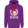 Skinhead Roman Helmet Spartan Punk Music Mens 80% Cotton Hoodie Purple