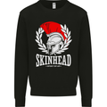 Skinhead Roman Helmet Spartan Punk Music Mens Sweatshirt Jumper Black