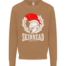 Skinhead Roman Helmet Spartan Punk Music Mens Sweatshirt Jumper Caramel Latte