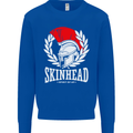Skinhead Roman Helmet Spartan Punk Music Mens Sweatshirt Jumper Royal Blue
