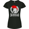 Skinhead Roman Helmet Spartan Punk Music Womens Petite Cut T-Shirt Black