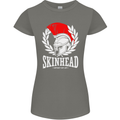 Skinhead Roman Helmet Spartan Punk Music Womens Petite Cut T-Shirt Charcoal