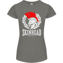 Skinhead Roman Helmet Spartan Punk Music Womens Petite Cut T-Shirt Charcoal