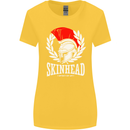 Skinhead Roman Helmet Spartan Punk Music Womens Wider Cut T-Shirt Yellow