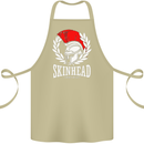 Skinhead Roman Trojan Helmet Punk Music Cotton Apron 100% Organic Khaki