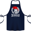 Skinhead Roman Trojan Helmet Punk Music Cotton Apron 100% Organic Navy Blue