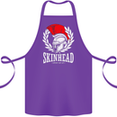Skinhead Roman Trojan Helmet Punk Music Cotton Apron 100% Organic Purple